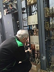 пр-т Космонавтов д. 11- замена автомата на МОП в электрощитовой