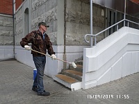 ул.Пионерская д.30, корп.5 - выполнены работы по грунтовке и окраске цоколя