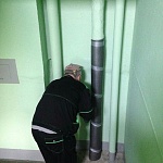 Восстановлено утепление общедомовых инженерных коммуникаций